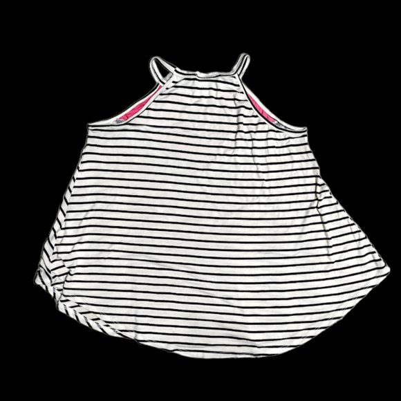 Filly Flair Color Block Leopard Pink & Stripes Women's Tank Top - Picture 2 of 6